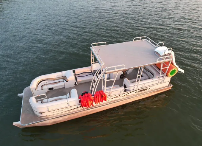 15 Person Double Decker Pontoon in Lewisville, Texas (Free Lily Pad!)