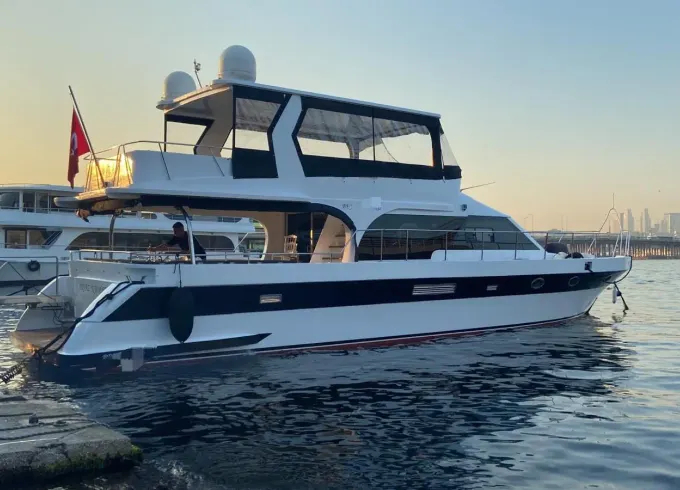 62' Luxury Yacht for special occasions and tours in İstanbul