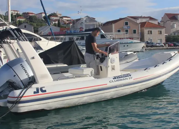 Jokerboat Clubman 22' RIB Rental in Trogir, Croatia