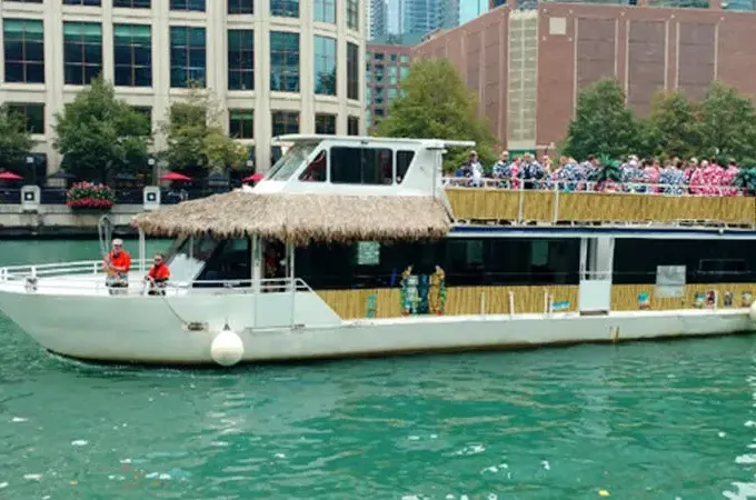 Skipperliner Tiki Party Yacht for 50–90 Guests All Inclusive in Chicago