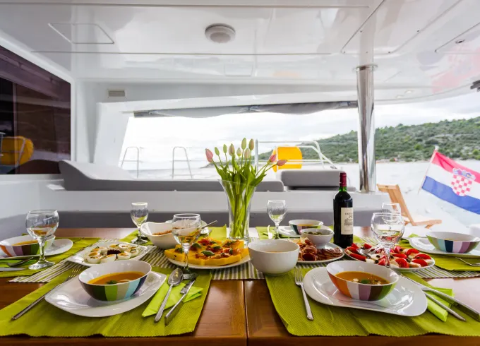 Cruising Catamaran in Trogir
