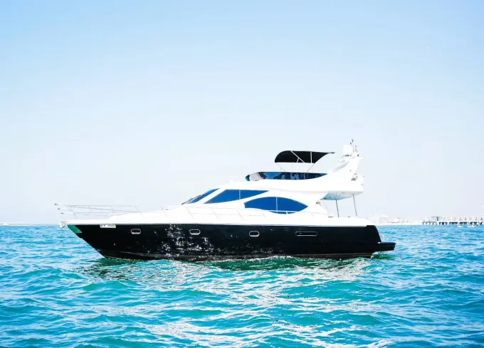 Luxury Yacht Rental in Dubai Marina – ⚓ 2024 New 60FT Motor Yacht Up to 20 Guest