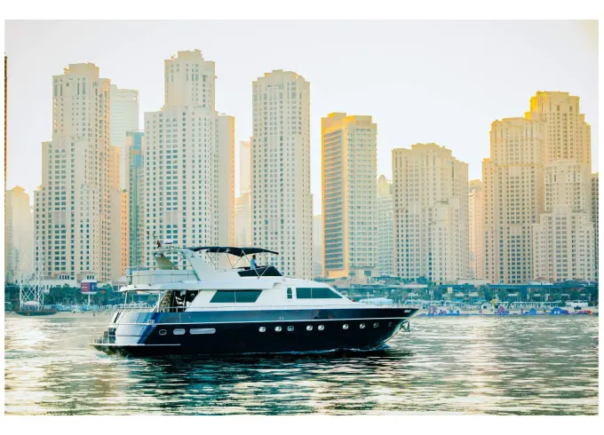 Glamorous Azimuth New Super 85 Yacht Best offer in Dubai Marina
