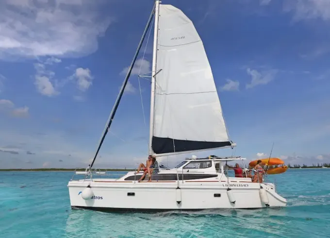 Sailing Trip on 35' Catamaran in Cozumel All Inclusive