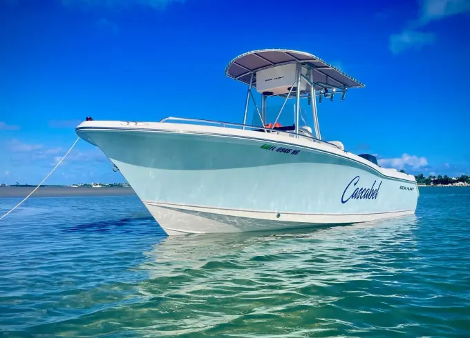Captained Boat for SUN & FUN in Stuart! Come out for a GREAT day on the water!