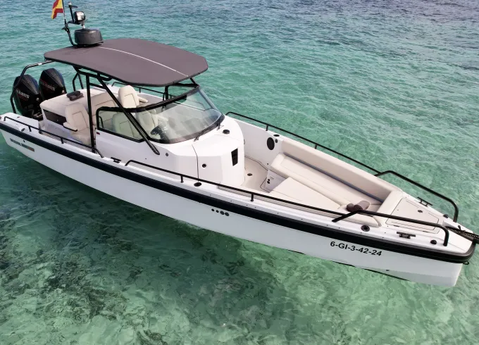 Discover Ibiza and Formentera on board Brabus Shadow 500
