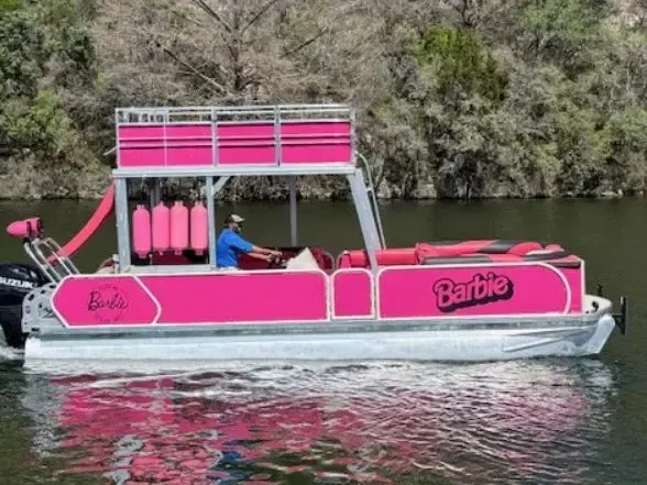 Come on Barbie, let's go party! - 26' Double Deck Party Boat to Devil’s Cove