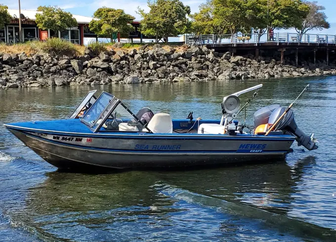 Port Angeles Fishing Boat for 4 anglers