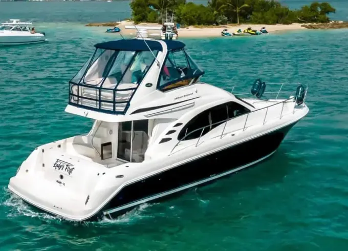 Enjoy Miami in new 48ft Sea Ray Fly Motor Yacht