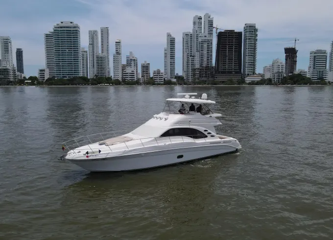 Sea Ray 58 Sedan Bridge Yacht in Cartagena de Indias (16 Knots)