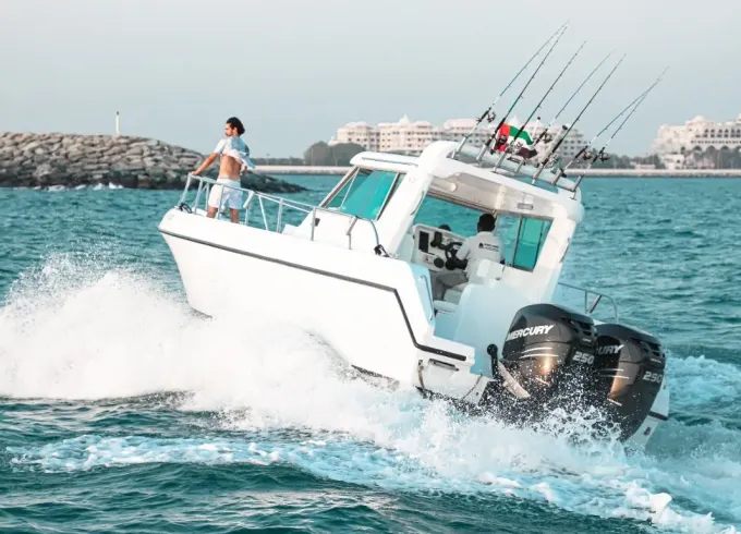 40ft -Fishing Boat for Rent -1 HR Swimming Free -Deep sea