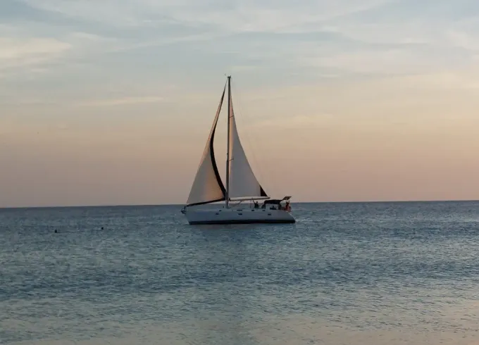 The best sailing trips on Sal Island with 40ft Beneteau Sailboat