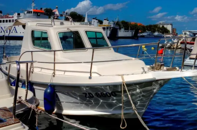 Fishing Charter in Zadar Channel on Araussa 740 Motor Yacht