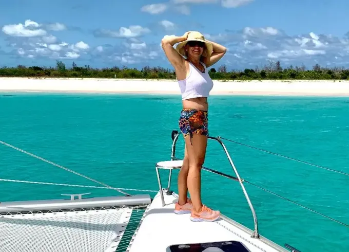 Leopard 46 Catamaran Sailing in Antigua & Barbuda