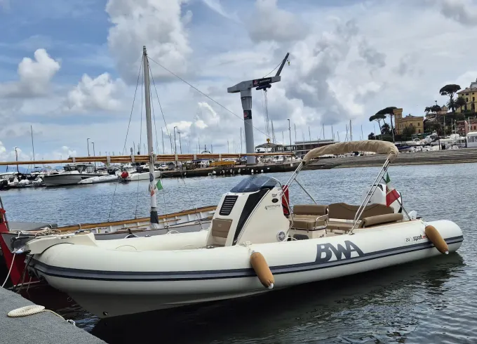 Rent 24' BWA Powerboat with Optional Skipper in Cannigione, Sardegna