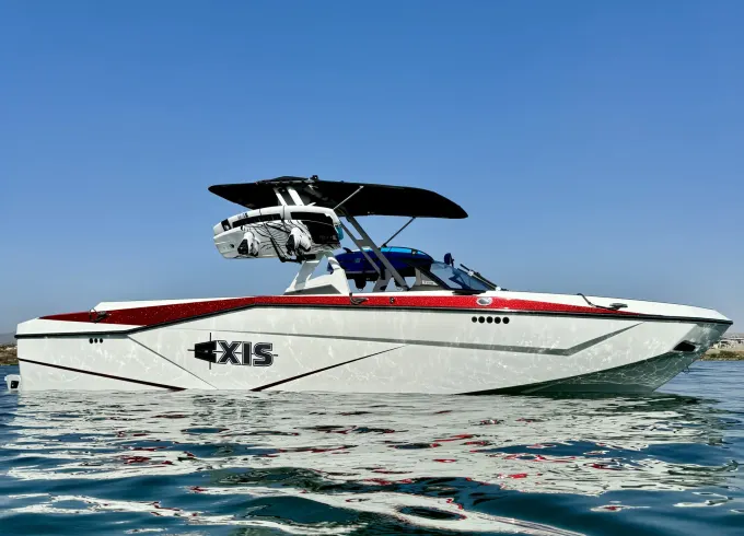 Wakesurf, Wakeboard and Tube on our Captained Axis T250 in Lake Havasu City!