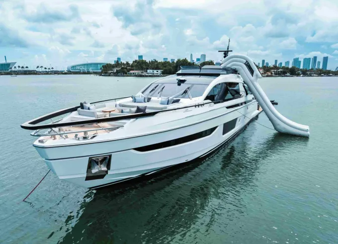 94’ Azimut Mega Yacht Charter from Miami