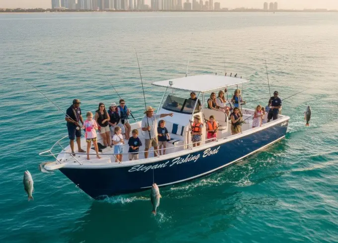 #1 Dubai Bottom Fishing Charter | 95% Success Rate - Up to 12 Guest