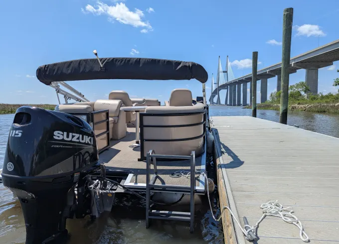 SSI and Jekyll Island Pontoon Rental