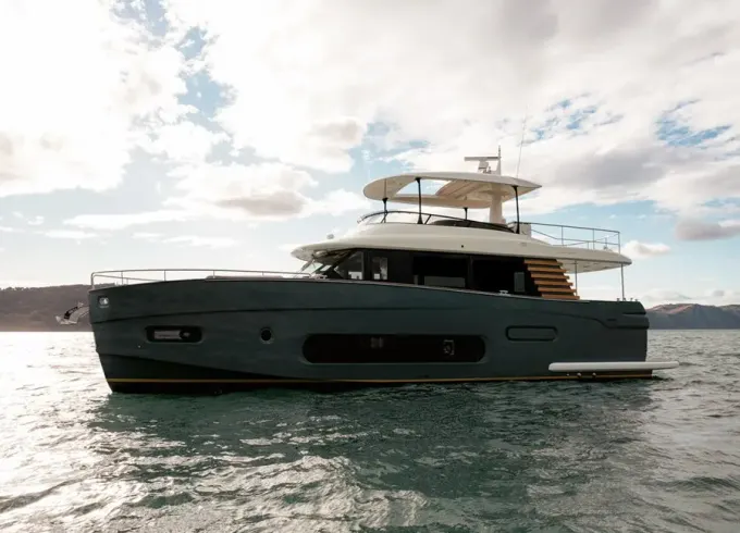 Twin Engine Azimut Magallano 66 Yacht Charter with Skipper In Podstrana, Croatia