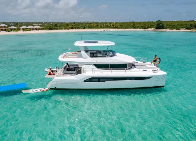 ORA Power Catamaran Leopard 53PC from Saint Martin, Marigot