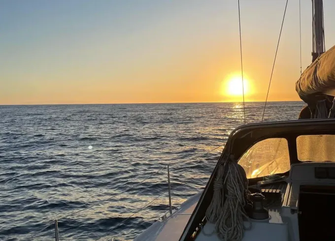 Sunrise Boat Trip Madeira Funchal Private Yacht with Light Continental Breakfast