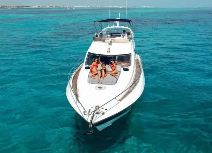 Premium Sunseeker Manhattan 60ft Yacht Charter In Puerto Aventuras