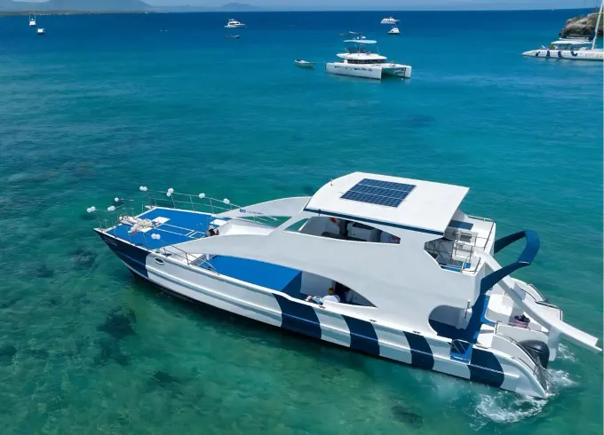 Puerto Plata Private Catamaran: Snorkeling, BBQ & Open Bar