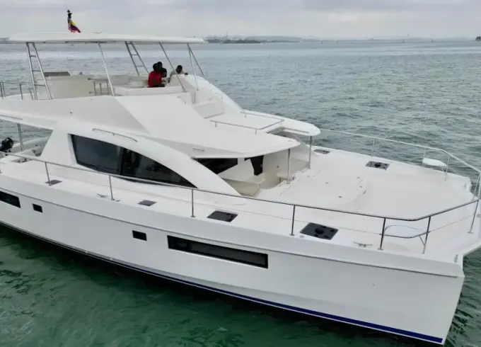 Powercat Catamaran 51ft Private Charter for up to 35 people in Cartagena