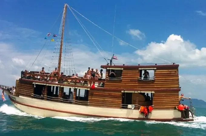 60' Custom Wooden Yacht Charter in Phuket