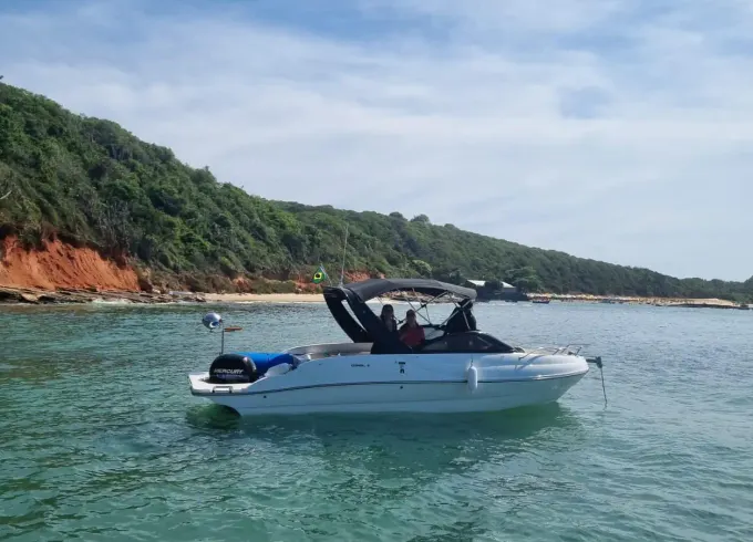 24ft "Iara" Coral Motor Yacht Rental in Búzios, Rio de Janeiro, Brazil