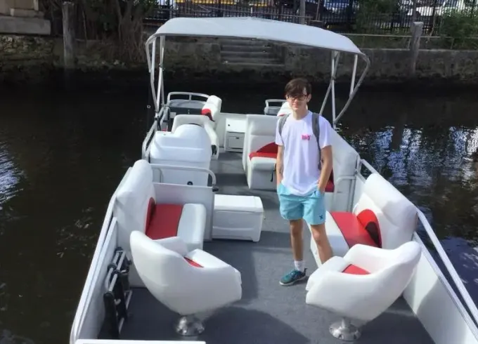 Boat Rental - 24' Sundancer Pontoon In Miami!