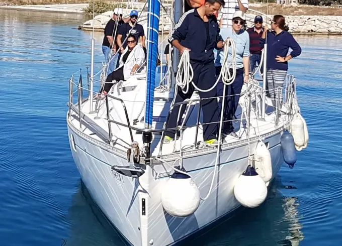Add a sparkle to your vacation in Rhodes! Cruise with 40' Beneteau Oceanis Sailing Yacht
