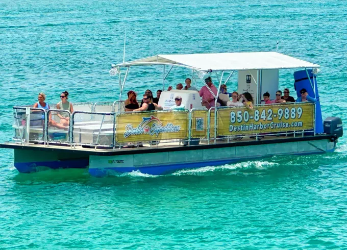36' Passenger Boat in Ft. Walton Beach/Destin: Dolphin, Harbor, Crab Island
