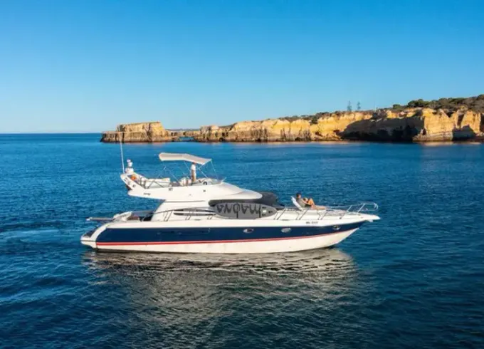 Luxurious 48 Atlantic Motor Yacht Cruise in Vilamoura, Portugal