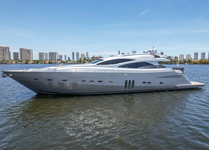 Deal of the Week! 94' Pershing Yacht for Rent in Miami, Florida.
