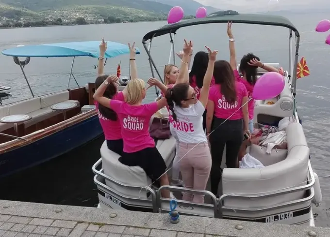 Charter a Pontoon in Ohrid, Macedonia (FYROM)