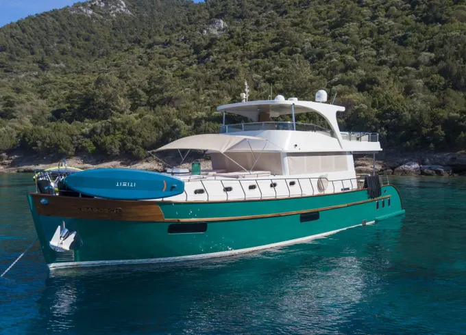 Premium 20-Meter Trawler Yacht - Explore the Turquoise Coast in Style!