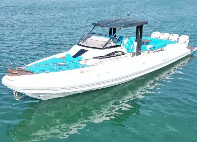 Enjoy Bimini in 50ft Capelli Tempest in Miami Beach!