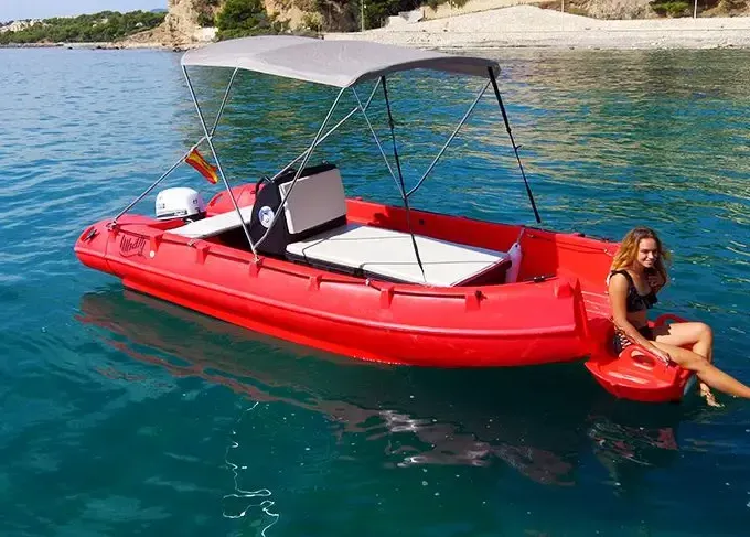 Boat rental without license in Altea | Whaly 500 Powerboat