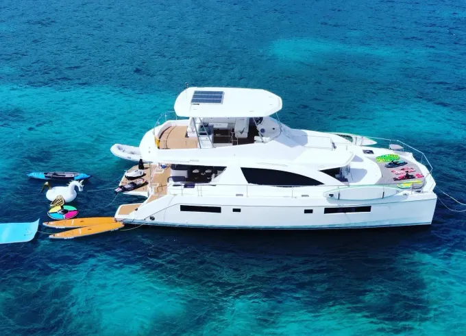 Leopard Power Catamaran 51ft - 2018 model from Saint Martin, Anse Marcel