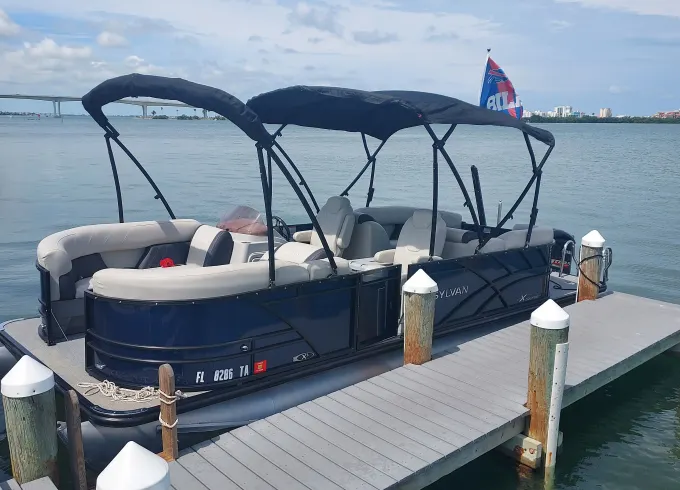 Cruise Clearwater in Style with the 2022 Sylvan Mirage X3 – Fuel Included