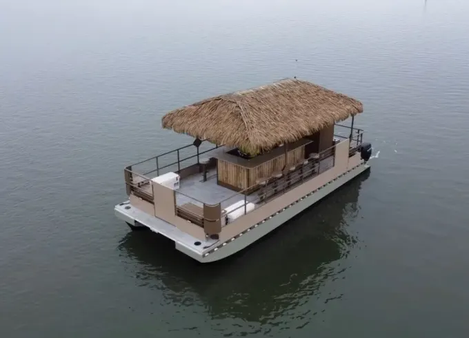 The Big Kahuna 18 Passenger Tiki Boat