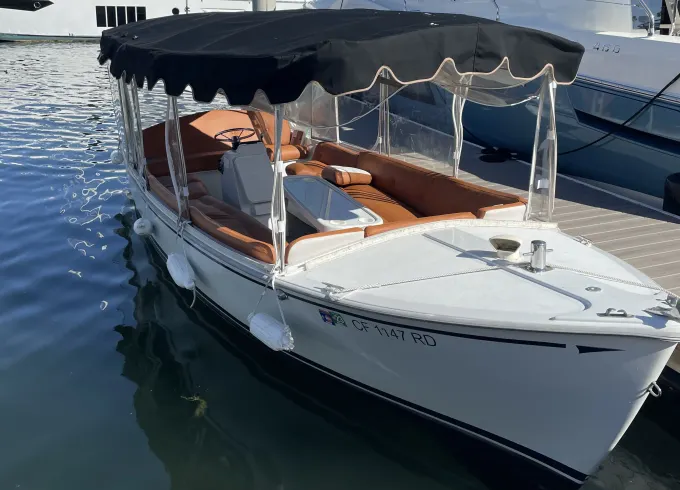 21' Luxury Electric Duffy Boat in Newport Beach(MAP24-0067)