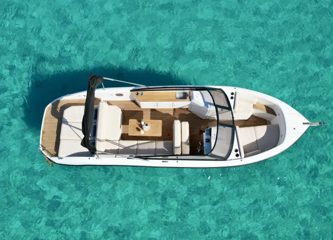 Discover Ibiza and Formentera with Amazing Rand 27 Supreme Boat