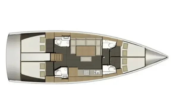 Experience Sailing on 46' Dufour Grand Large - Alegro Cruising Monohull in Sukošan, Croatia