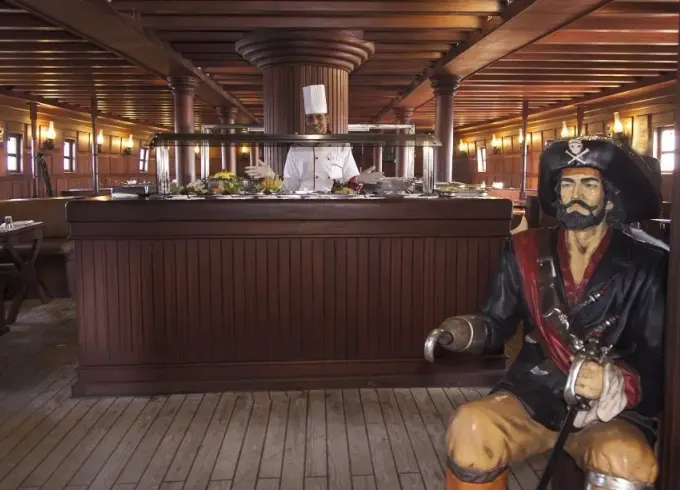 Charter 113' Black Pearl Sailing Pirate Galleon, Sharm el Sheikh, Egypt