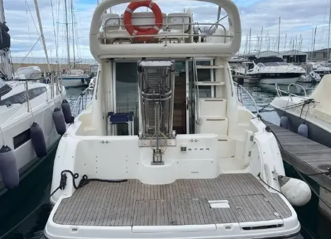 Cranchi 40 Atlantique Luxury Yacht with Captain and Crew in Mykonos