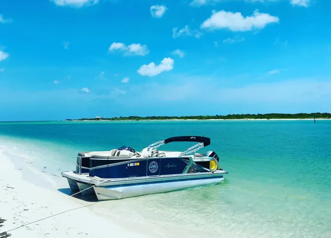 Private Pontoon Tours for up to 6 people with Captain in Clearwater Beach