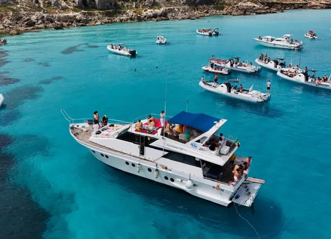 former submersible pier, Trapani White Tent